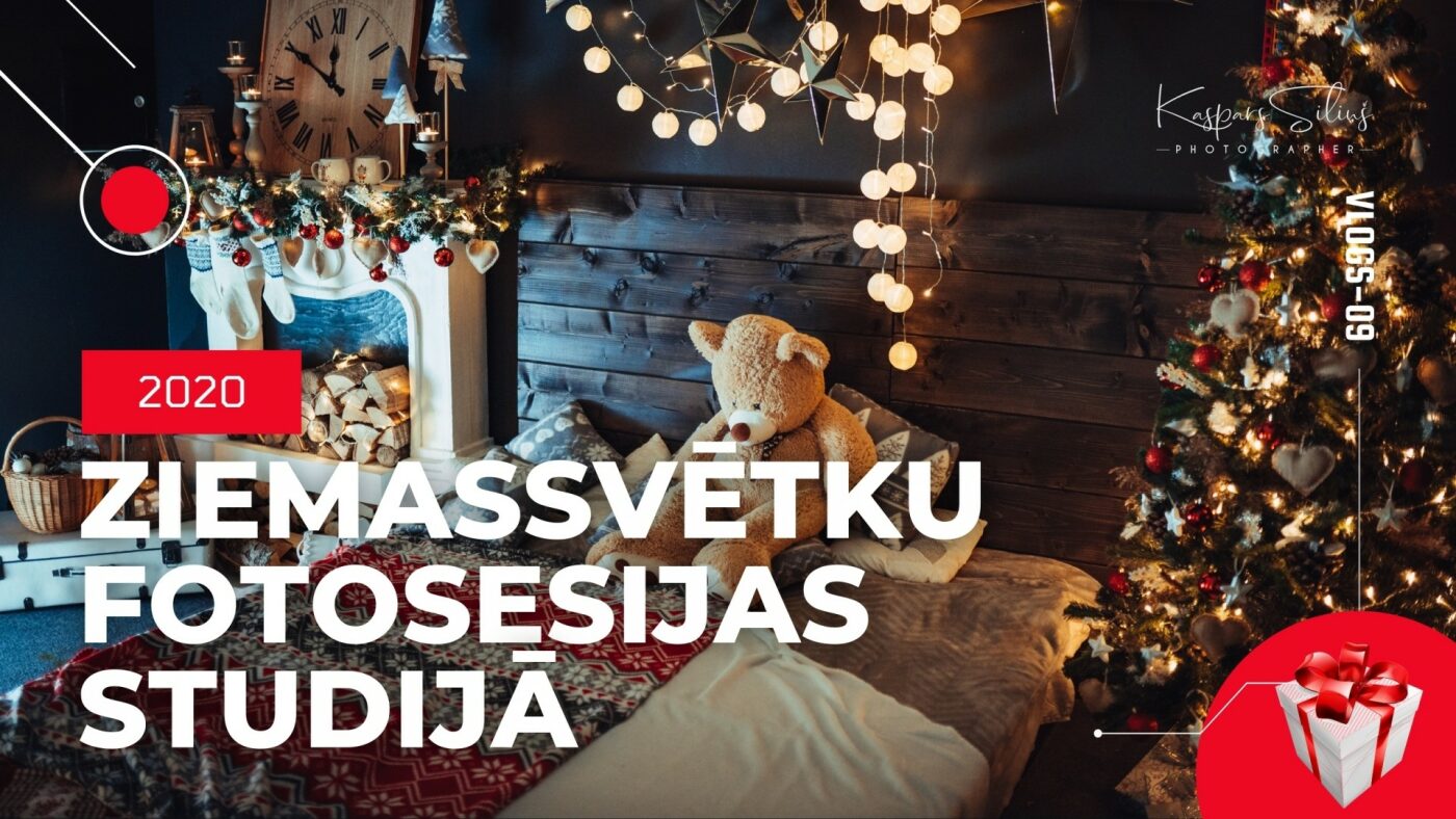 Ziemassvētku fotostudija 2020 (Vlogs-09)