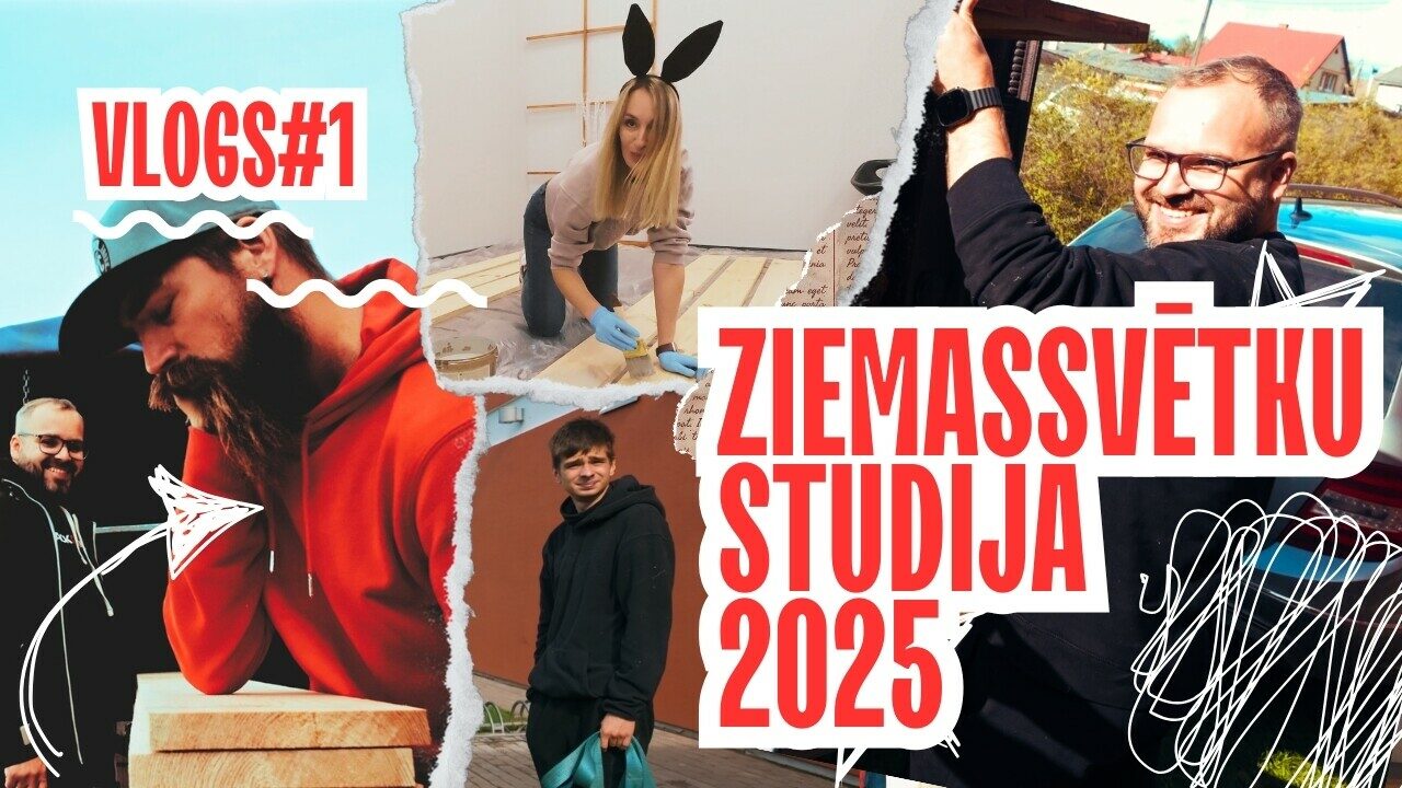 Ziemassvētku studija 2025 #vlogs1