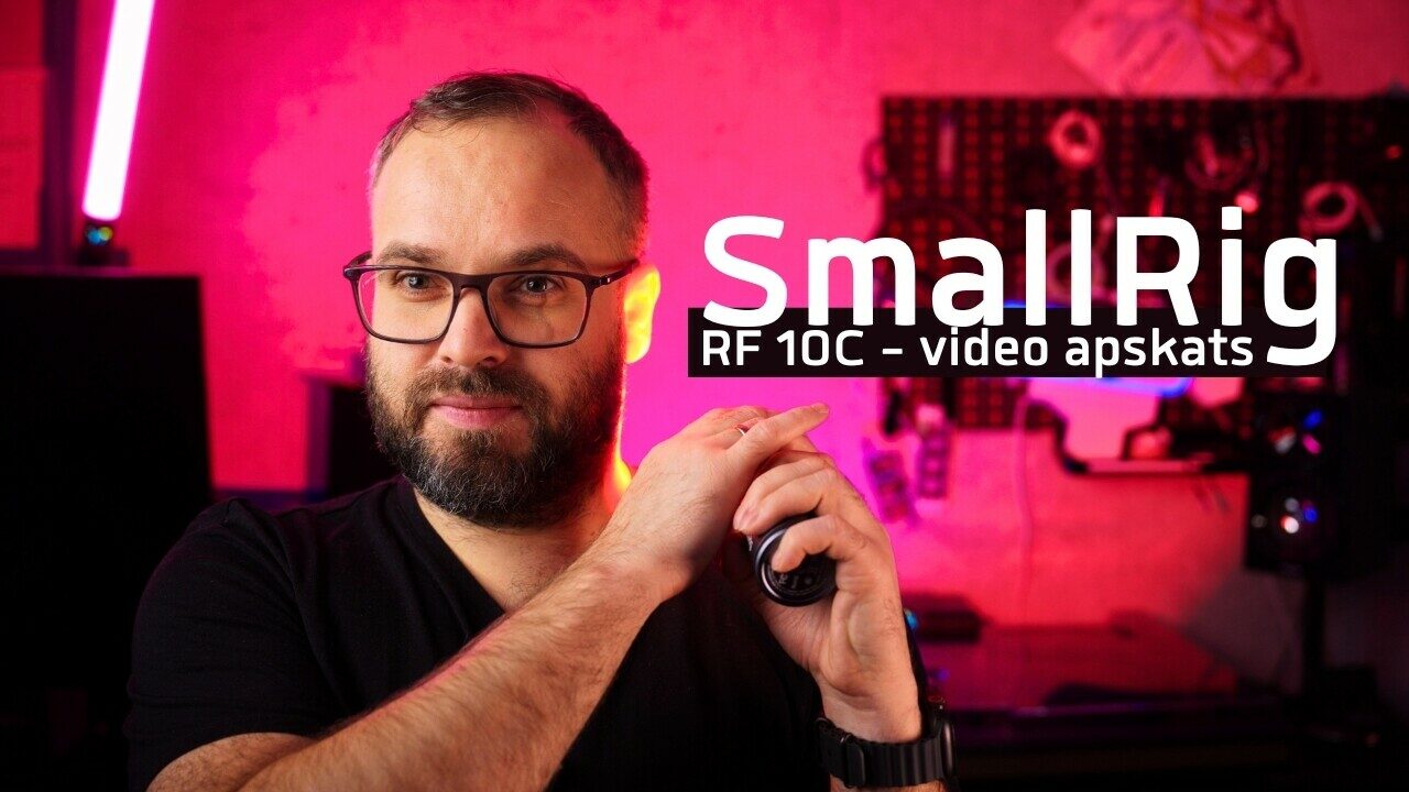 SmallRig RF 10C - Laba gaisma ar VIENU lielu mīnusu!