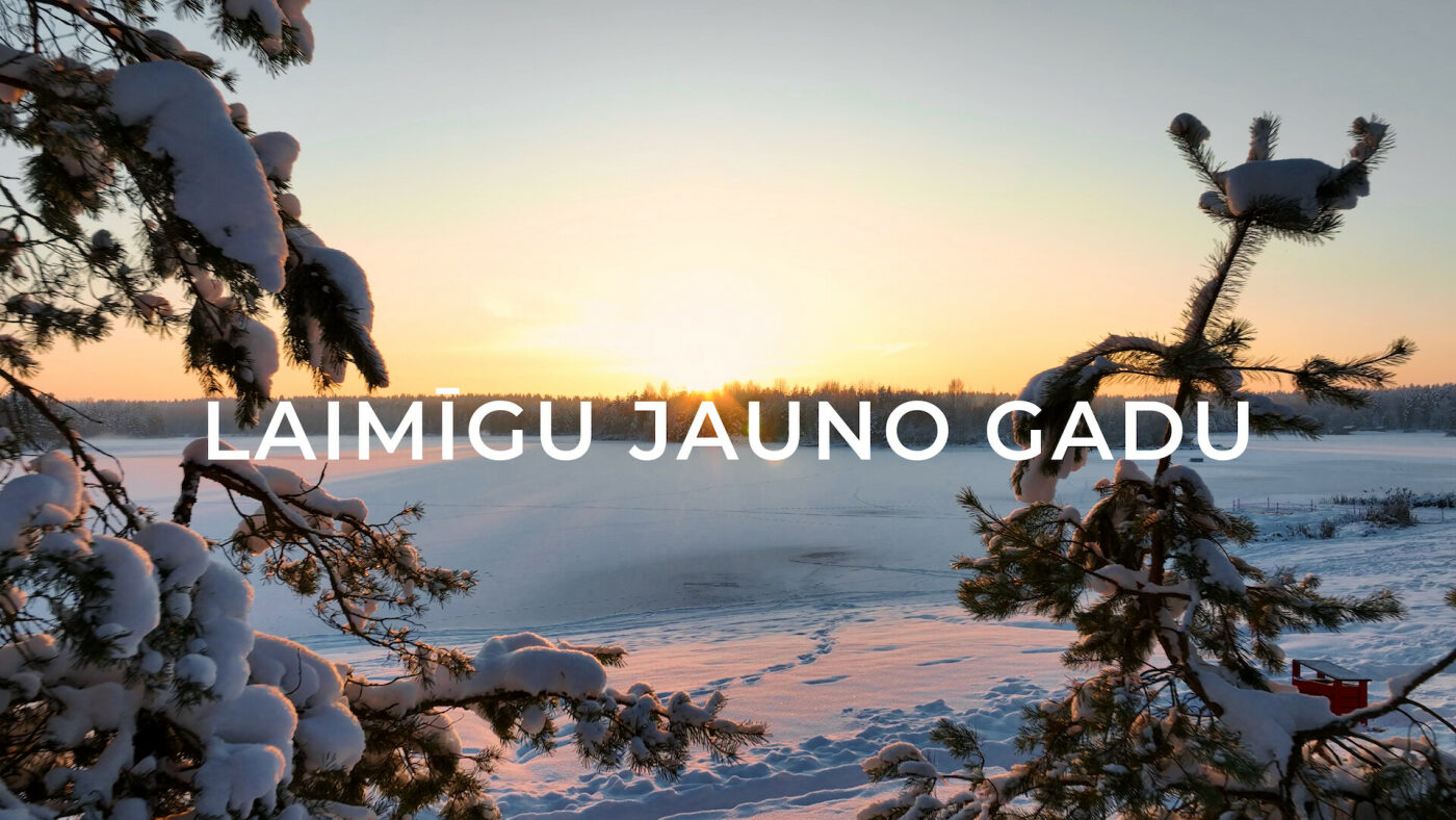 Laimīgu Jauno gadu!