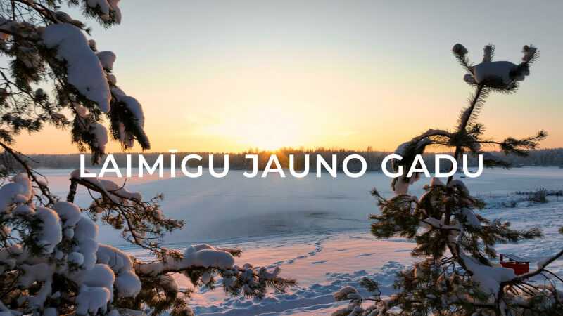 Laimīgu Jauno gadu!