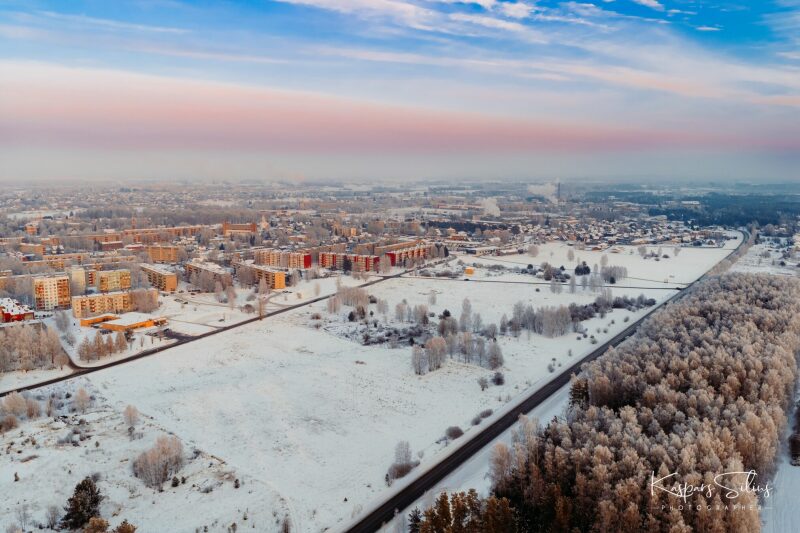 Ziemas skati Jēkabpilī