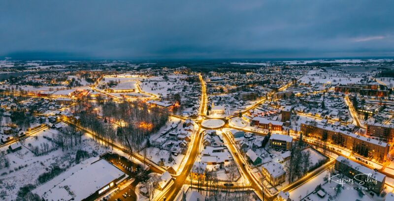 Ziema Jēkabpilī