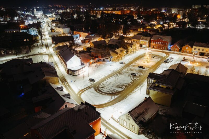 Ziemas nakts Jēkabpilī