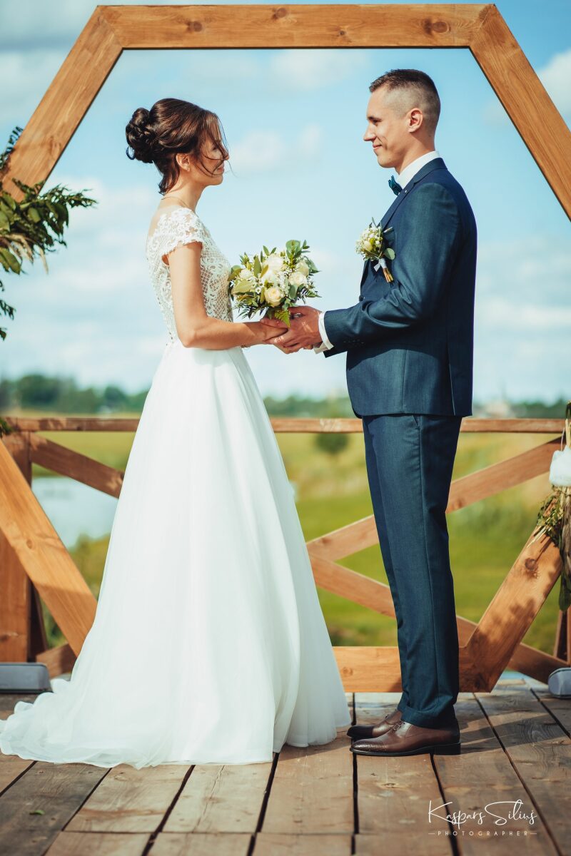 Amandas un Krista kāzu ceremonija