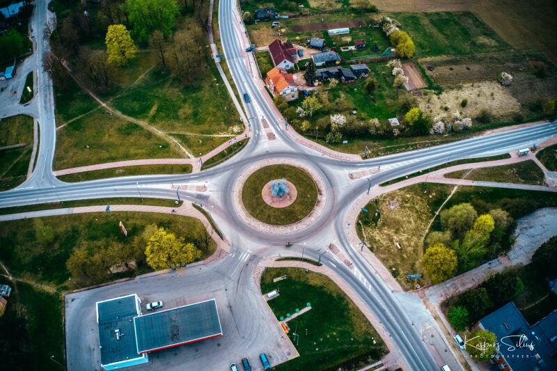 Jēkabpils no augšas