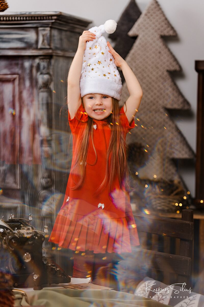 Ziemassvētku fotostudija 2026