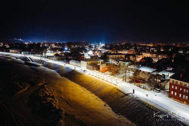 Ziemas nakts Jēkabpilī