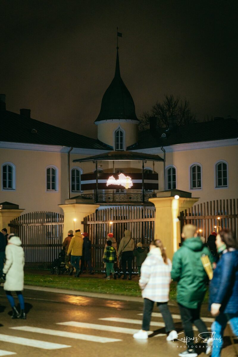 Lāčplēša dienas lāpu gājiens Jēkabpilī
