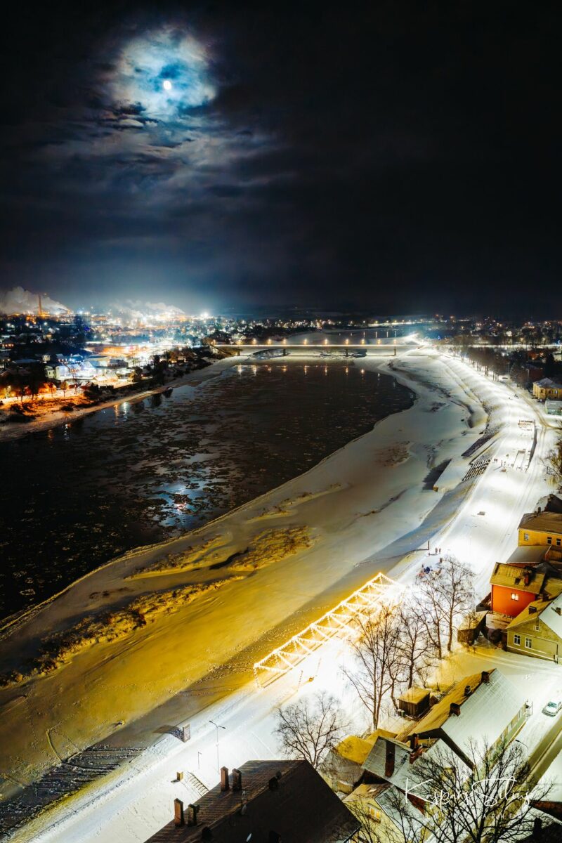 Ziemas nakts Jēkabpilī