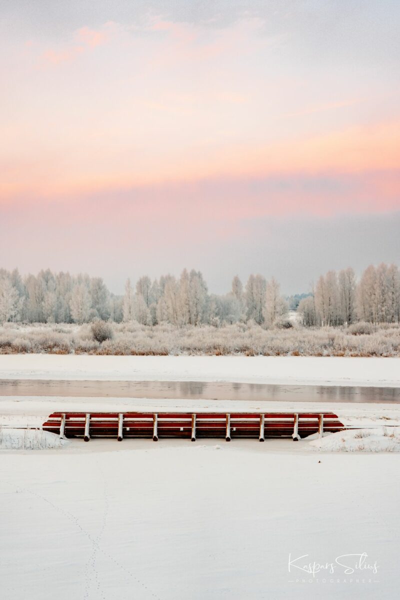 Ziemas skati Jēkabpilī