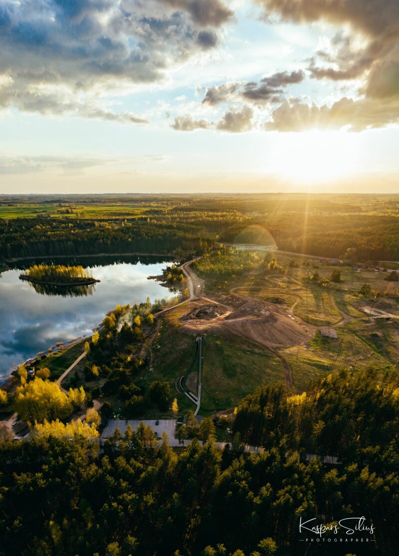 Jēkabpils no augšas