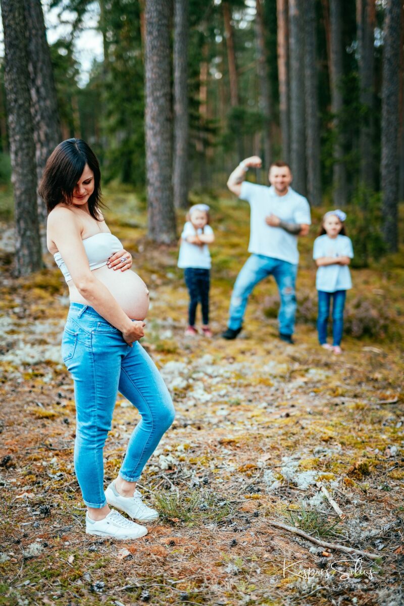 Līgas un Edgara ģimene