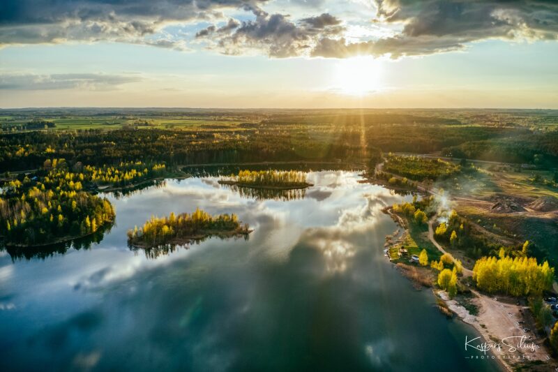 Jēkabpils no augšas