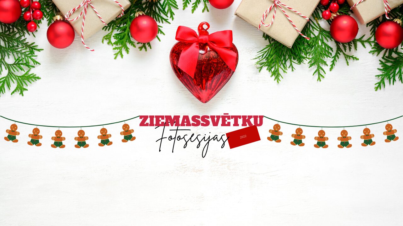 Ziemassvētku fotostudija Jēkabpilī 2022