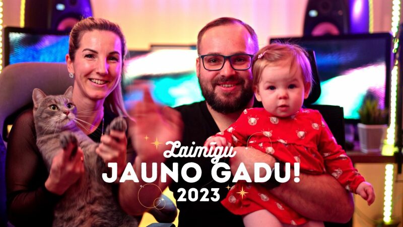 Laimīgu jauno 2023 gadu!
