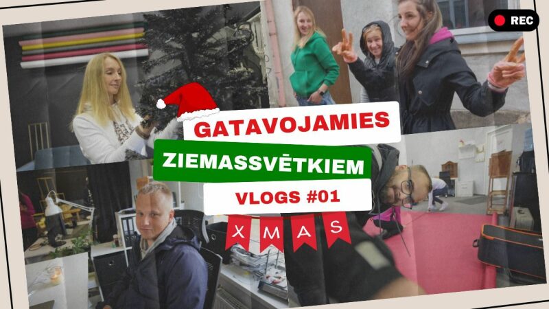 Ziemassvētku studijas vlogs