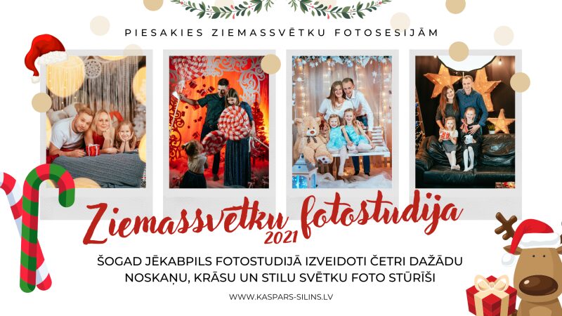 Ziemassvētku fotostudija 2021
