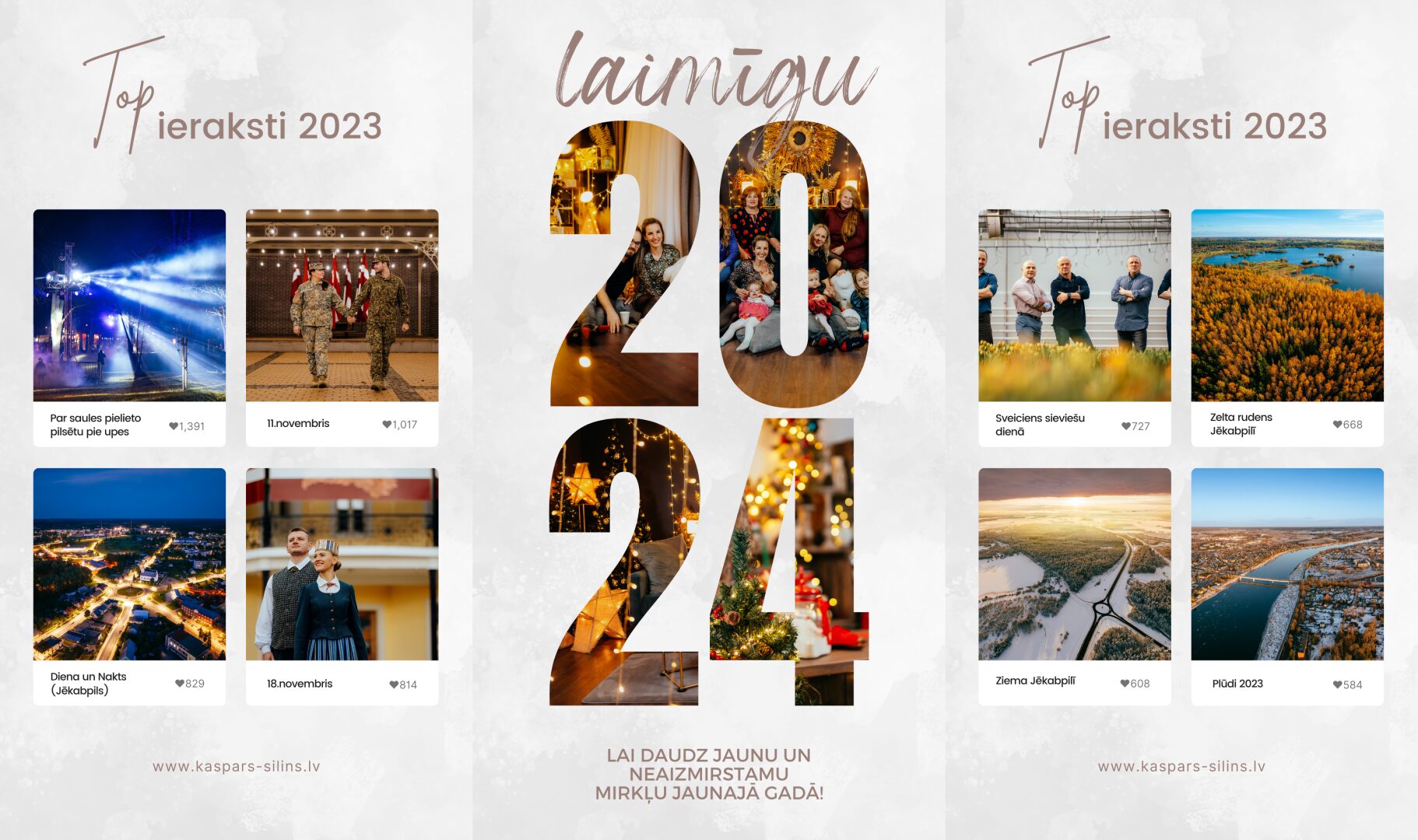 Laimīgu Jauno 2024. gadu!