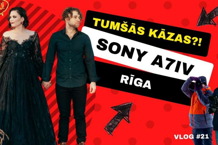 Tumšās kāzas?! Sony A7IV un Rīga (Īsais vlogs #21)