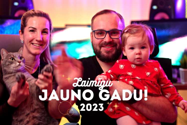 Laimīgu Jauno 2023 gadu!